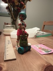 POP MART x Peach Riot Rush Hour series figure – camp counselor Frankie (no box)