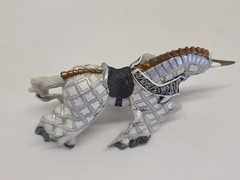 Papo Medieval Knight Action Figure Fantasy Cavalry Horse Unicorn Silver Gold