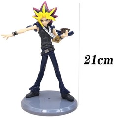 21CM Yu-Gi-Oh Duel Links Yami Yugi Black Magician Girl Mana PVC Figure Toy