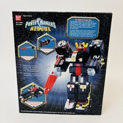 Vintage Bandai Power Rangers Lightspeed Rescue Supertrain Megazord Figure In Box