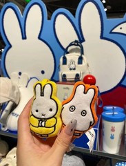 💡 Reesee x Miffy Plush Magnetic Pendant – Set of 3 Blind Bags