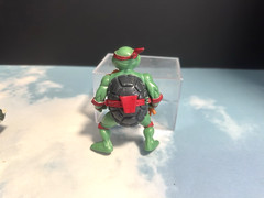 Teenage mutant Ninja turtles Playmates Action Figure lot of 3 Rocksteady Raphael