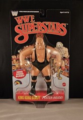 KING KONG BUNDY 2026 LJN WWE SUPERSTARS RETRO FIGURE WWF BLACK CARD NEW