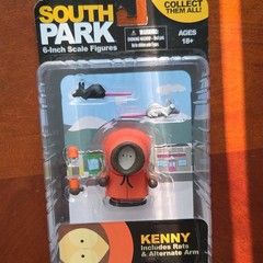 Mezco Toyz South Park Kenny 6-Inch Scale Action Figure w/ Rats, Alt Arm Boxed