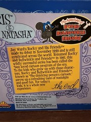 Rocky & Bullwinkle – Boris & Natasha Exclusive Premiere 1998 Action Figures NIB
