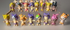 Moose TWOZIES Lot Of 24 Figures Mixed Babies