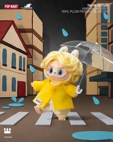 The Monsters Hair Salon Series Plush Doll After Rain