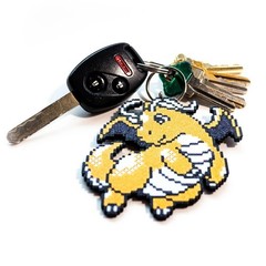 Arcanine, Articuno, Charmander, Dragonite, Jigglypuff, Keychain Pack. 3D Printed