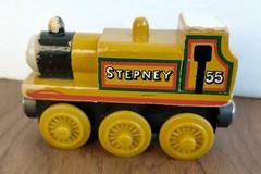 Thomas Wooden Stepney Engine 1996 Britt Allcroft Loose Played Condition No Name