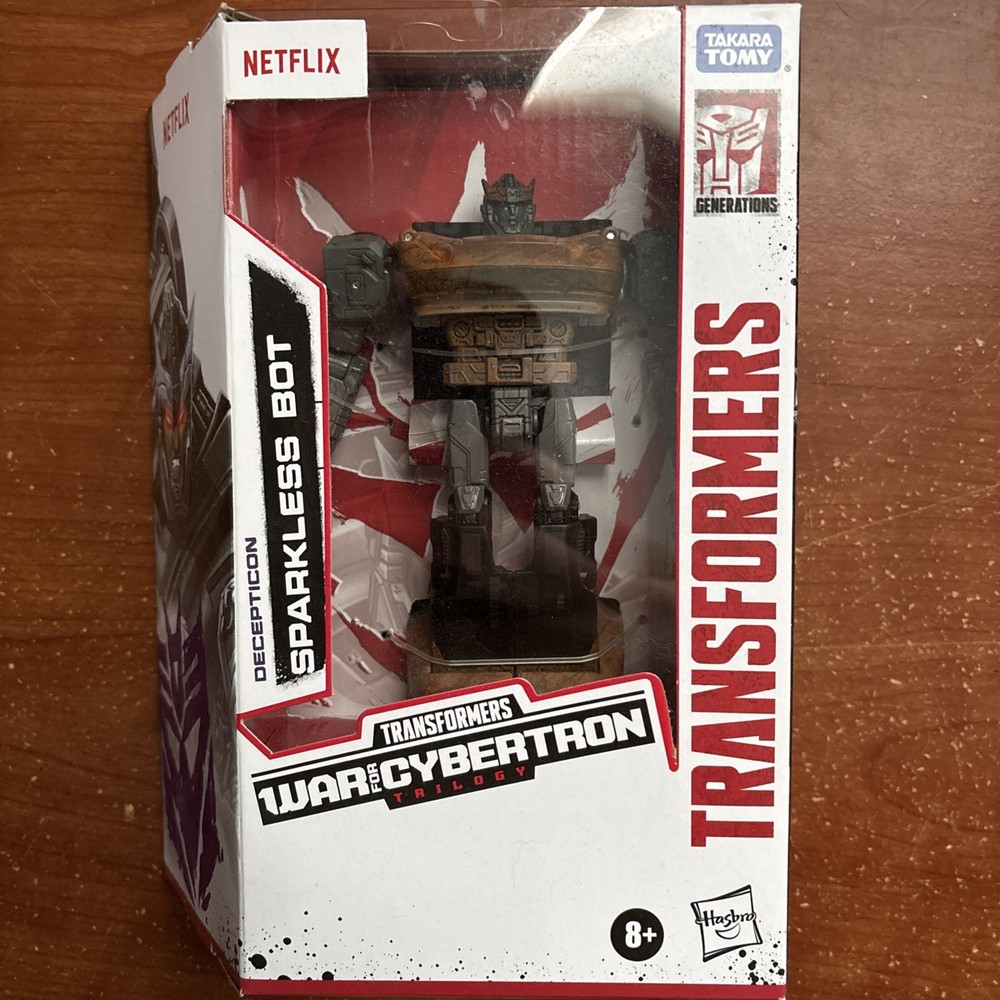 Hasbro Transformers War For Cybertron Wave 3 Netflix Decepticon Sparkless Bot