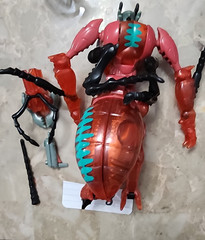 Vintage Transformers Beast Wars Evil Predacon Inferno – Near Complete