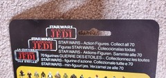 TRI-LOGO Vintage 1983 STAR WARS Return of the Jedi PAPLOO=Kenner 79 Back-Last 17