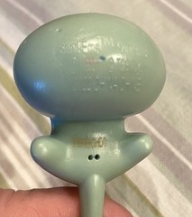 SpongeBob SquarePants Bend Ems Bendable Figure Lot of 2 SpongeBob Squidward 2022