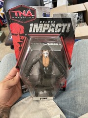 2010 Jakks TNA Wrestling Deluxe Impact! Sting Action Figure New In Original Box