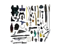 Vintage 1980’s – 2000’s 3.75″ MIXED HUGE Lot of Parts, Weapons, Accessories ETC.