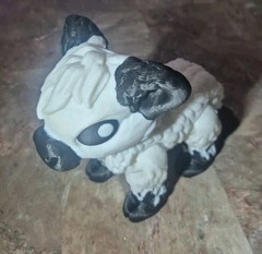XLCow Hatchling 3D Printed Articulated Flexi Fidget Desk Pet Farm Animal Toy 12″