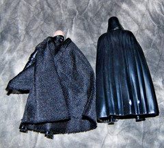 Lot of 2 Star Wars Darth Vader, Saga Legends Unmasked & Force Awakens Figures