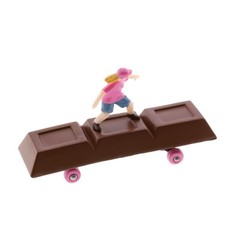 Little Boarder Gashapon Miniature Skateboard Food Figure 1 Random Toy