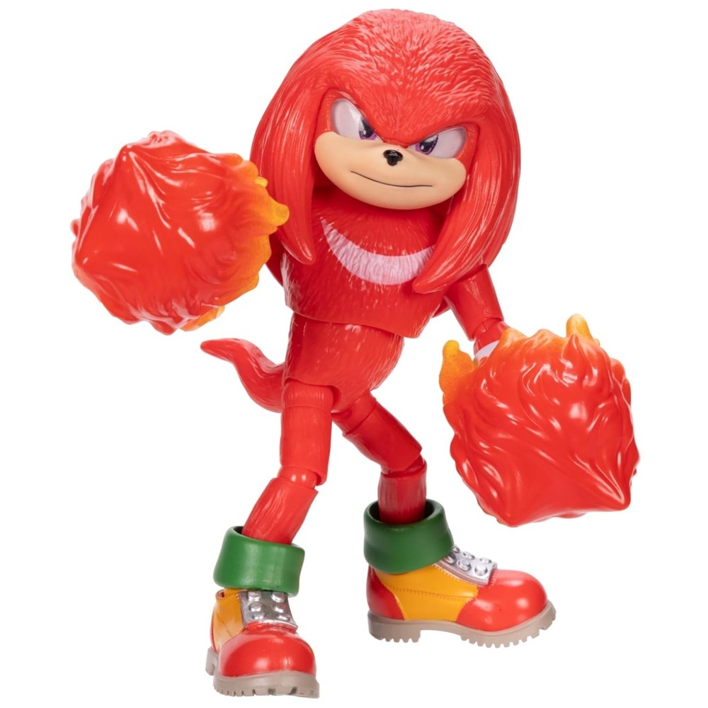 Sonic Movie 3 Fire Fist Knuckles Toy – Officially Licensed