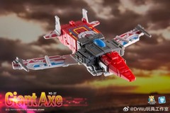 DrWu & Mechanic MS-37 MS-37D Giant Axe 14cm Transformation Broadside Figure Toys