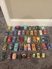Disney Pixar Cars Die-cast Plastic Mixed Lot of 49 Lightening McQueen #2