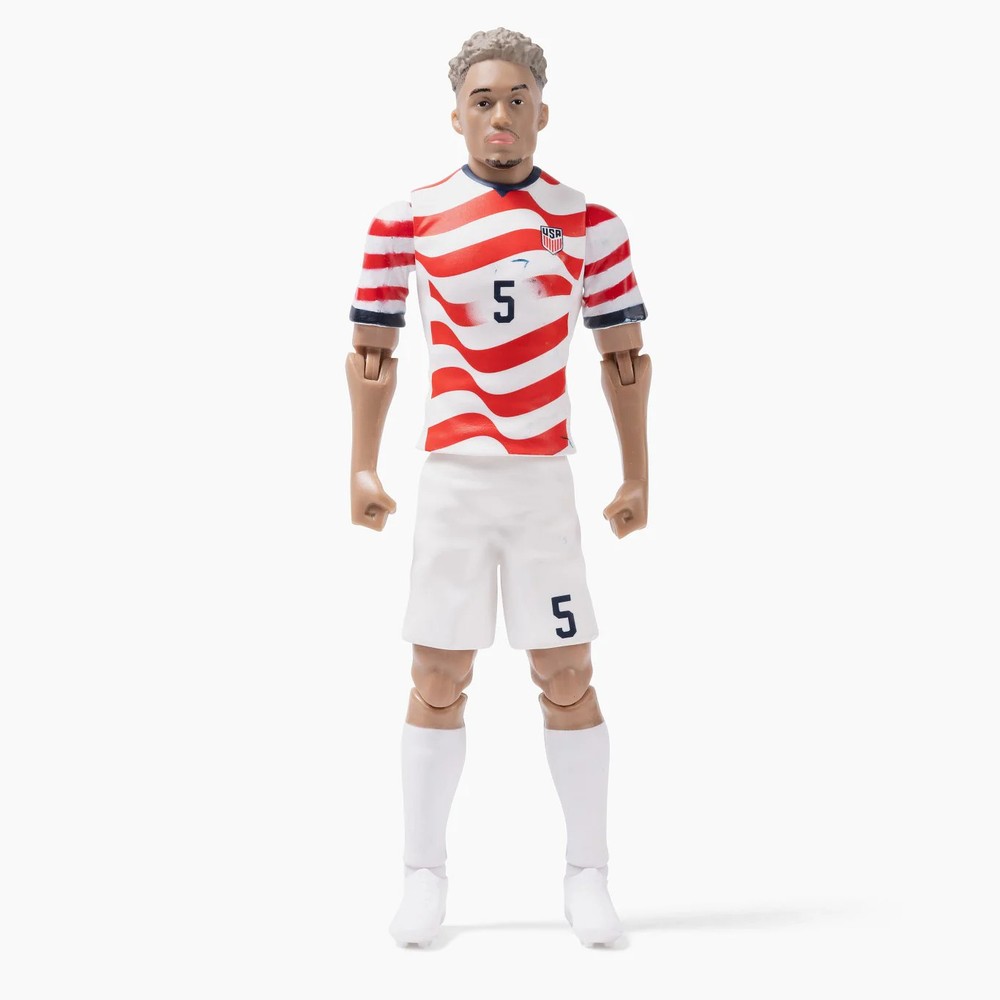 Banbo Toys SOCKERS 2026 USMNT Antonee Robinson Home Jersey 8″ Soccer Figure
