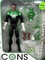 Green Lantern John Stewart DC Icons Collectibles #15 Comic Action Figure New