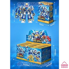 Metal Cardbot S Random Blocks 9 Types of Transformed Robot 4.1″ Korean Toys 2026