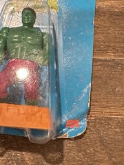 1975 MEGO Comic Action Heroes THE INCREDIBLE HULK 3.75″ Rare 1st Issue Card