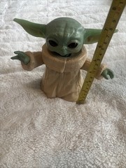 Baby Yoda Grogu Mandalorian Star Wars Toy Action Figure Hasbro 7” Posable Figure