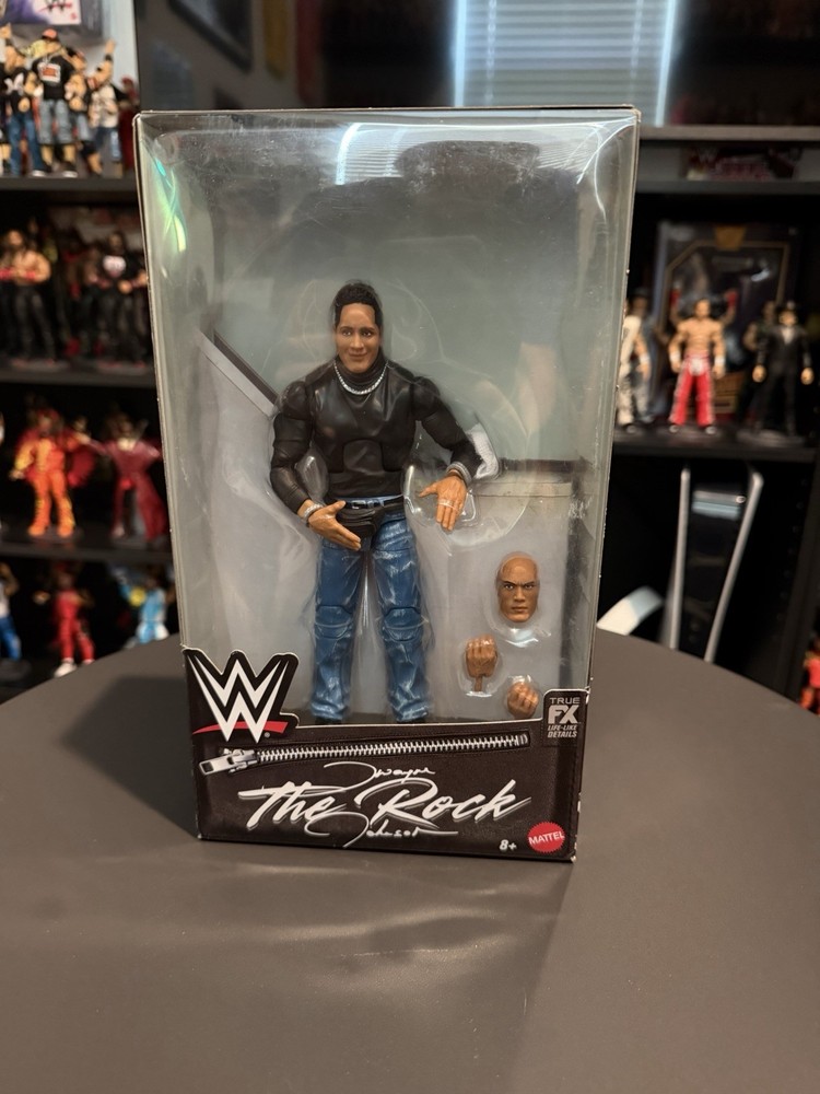 New WWE The Rock Elite Action Figure WrestleMania 42 Superstore EXCLUSIVE