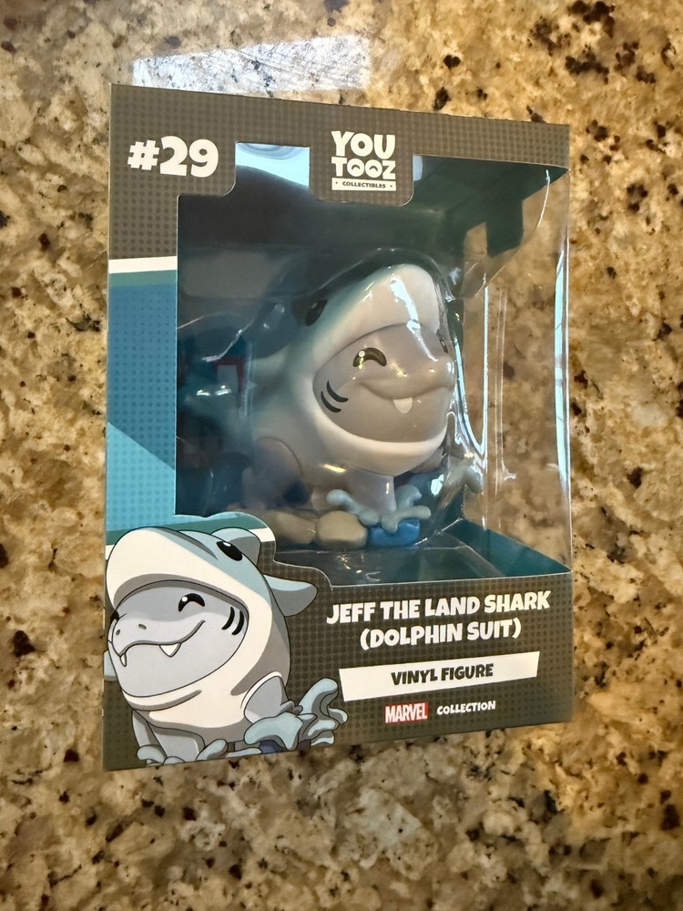 YouTooz Marvel Companions Jeff the Land Shark Dolphin Suit Vinyl Figure #29