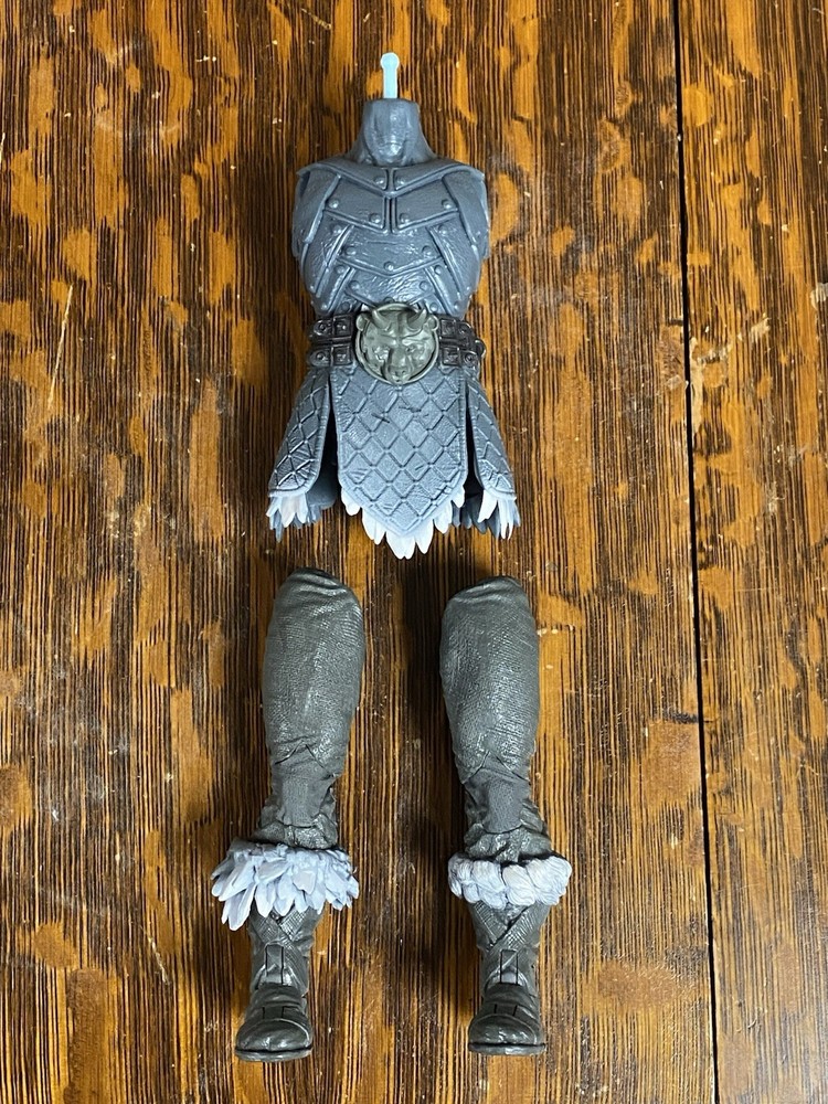 DC MCFARLANE MULTIVERSE ENDLESS WINTER FROST KING TORSO & LEGS BAF PARTS LOT!