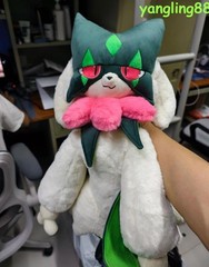Refined 80cm Stuffed Meowscarada Plush Doll Game Toy Collect Decor Gift Handmade