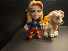 Supergirl/Dog KFC Exclusive Supergirl and SuperKrypto set of two