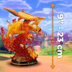 Collectible Figure Luminous Charizard Charmeleon Charmander Evolution