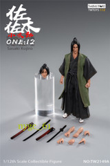 TWTOYS TW2149B 1/12 2pcs Sasaki Kojiro Miyamoto Musashi Action Figure Model Doll