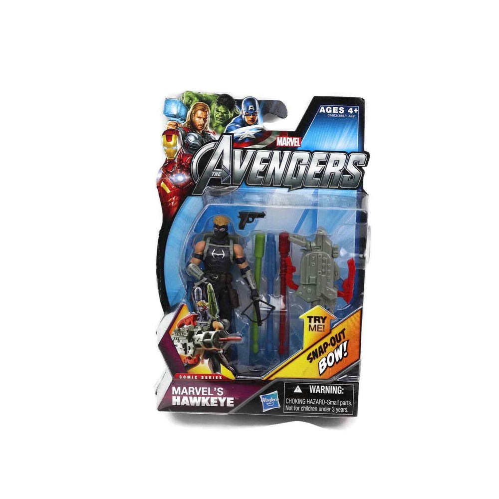 MARVEL’S HAWKEYE The Avengers Movie Comic Series 4″ inch Action Figure #5 2012