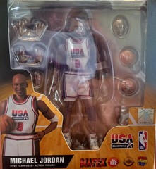 MAFEX Michael Jordan USA Basketball Action Figure w/ Basketball