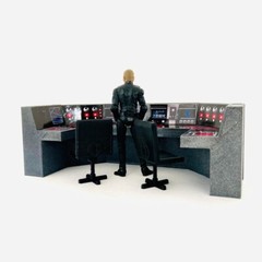 Endor Bunker Control Room Computer Set for 3.75 inch (1:18) Scale Action Figure