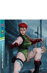 PLAY TOY Cammy White Street Fighter 1/6 Action Figures Skeleton body 12” VER. A