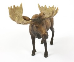 2009 Schleich Animal Figure Bull Moose D-73527