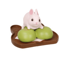 Japanese Blind Box Animal Cute Bunny Trinket Figure Gashapon Food Figure Toy