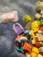 Huge Lot Of Small Eraser Like Figures