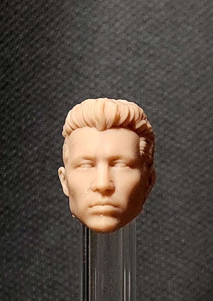 Top Gun Val Kilmer Iceman Custom Head Sculpt 1/12 1/10 1/6