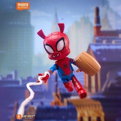 HIPLAY Blokees Marvel Heroes Galaxy Ver. Vol.5 Spider-Man 81145 Blind Box Figure