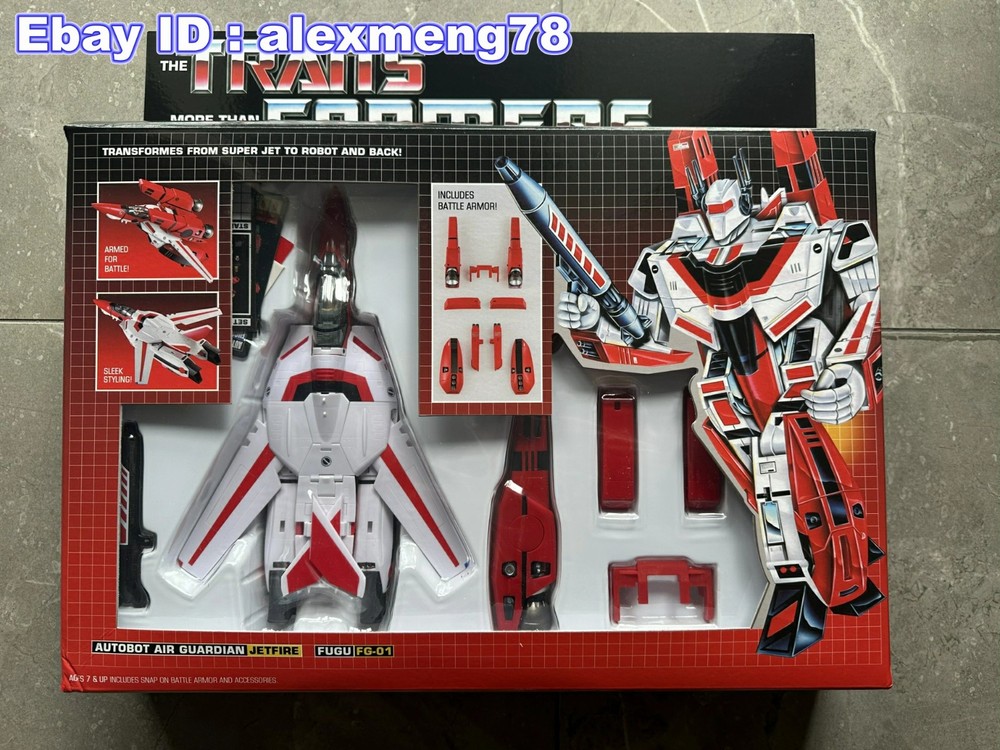 FG01 FG-01 Jetfire G1 Macross VF-1S VF1S Deluxe Version With a metal stand
