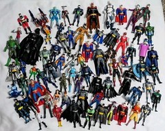 Marvel Dc Lot Action Figures 73 Pieces Mixed Lot
