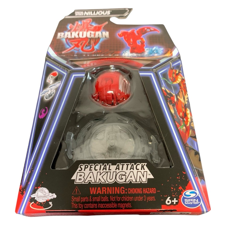 Bakugan Generation 3 Special Attack NILLIOUS Red Action Figure GEN 3