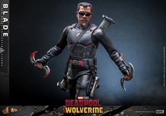 IN HAND – 1/6 HOT TOYS BLADE -Deadpool & Wolverine – MMS791B EXCLUSIVE VERSION!!